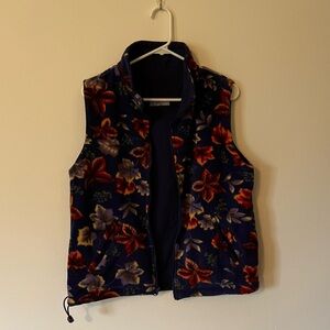 Reversible Northern Reflections Vest, Fleece and Nylon